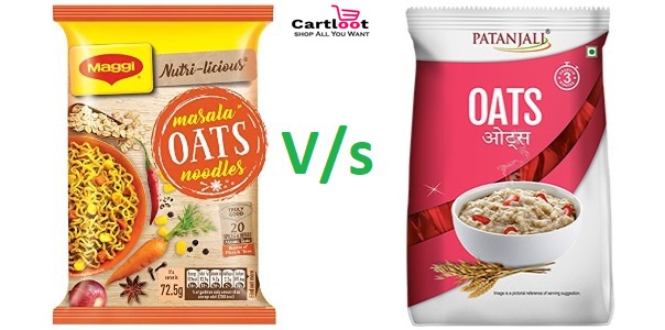Maggi oats VS Patanjali oats