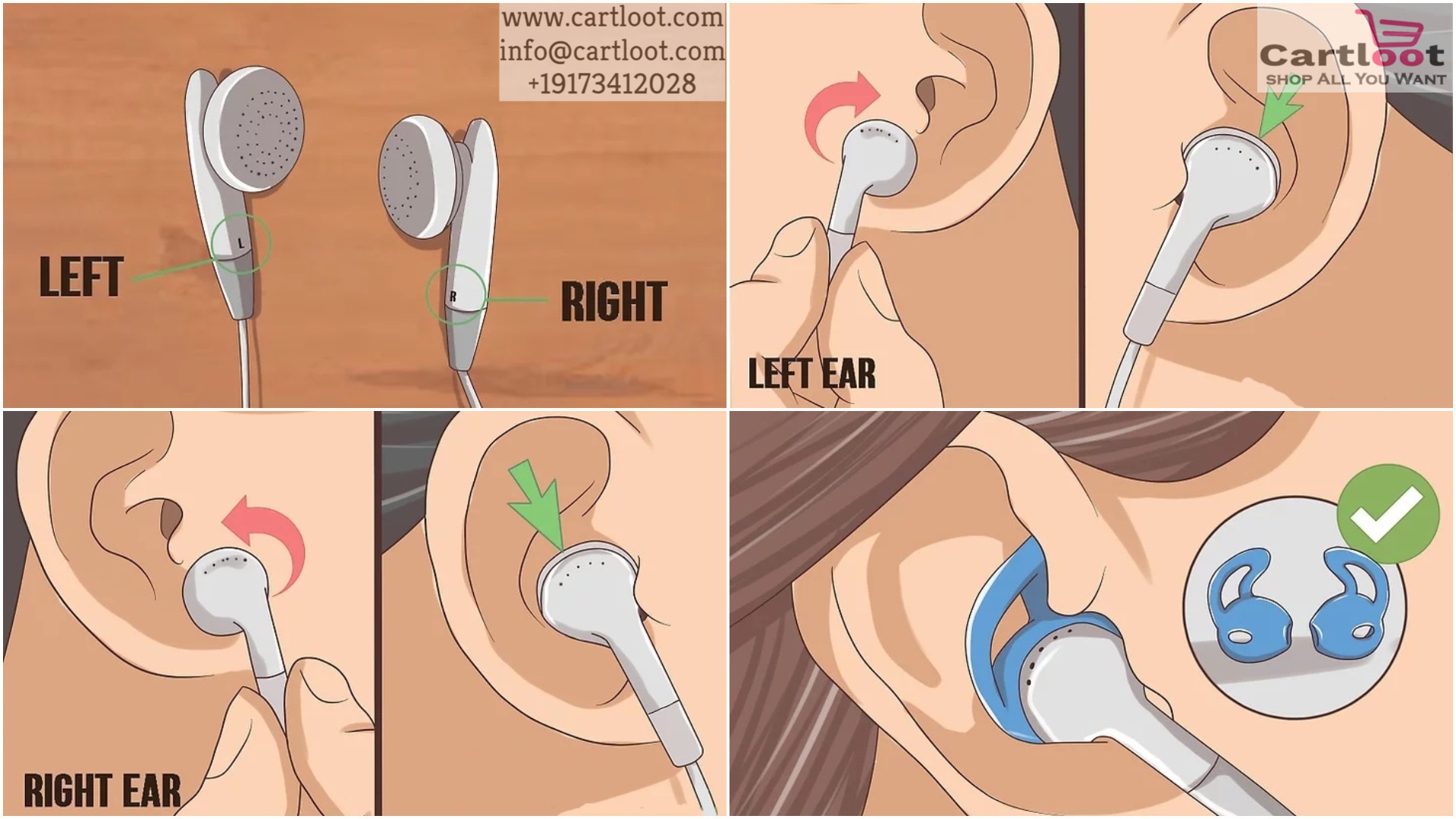 How to Wear Ear Buds