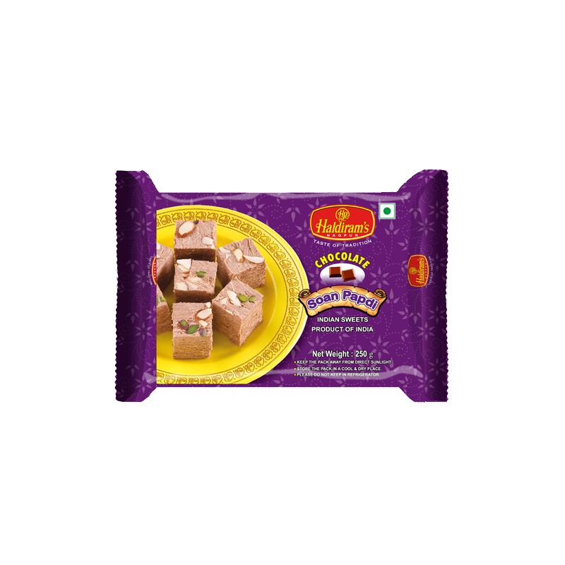 Haldiram's Soan Papdi (Chocolate Flavour)